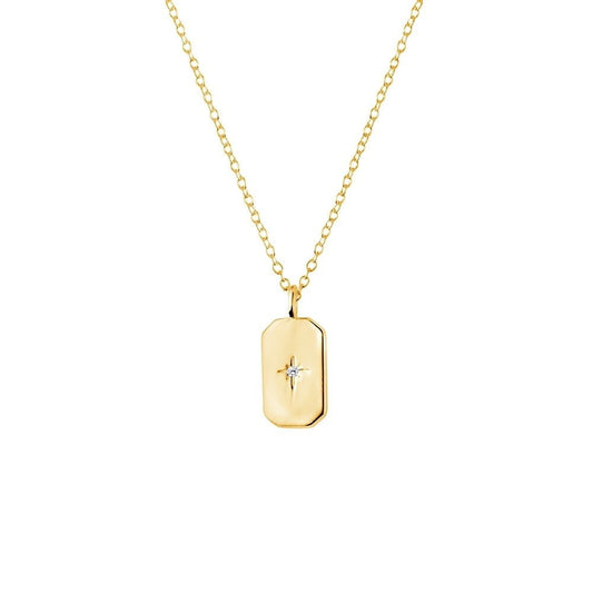Taya Pendant Necklace Gold