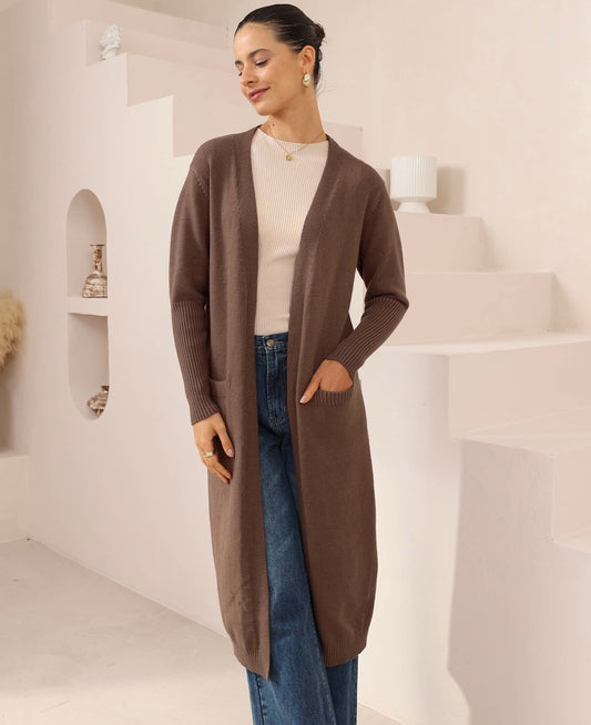 Carrie Knit Longline Cardigan