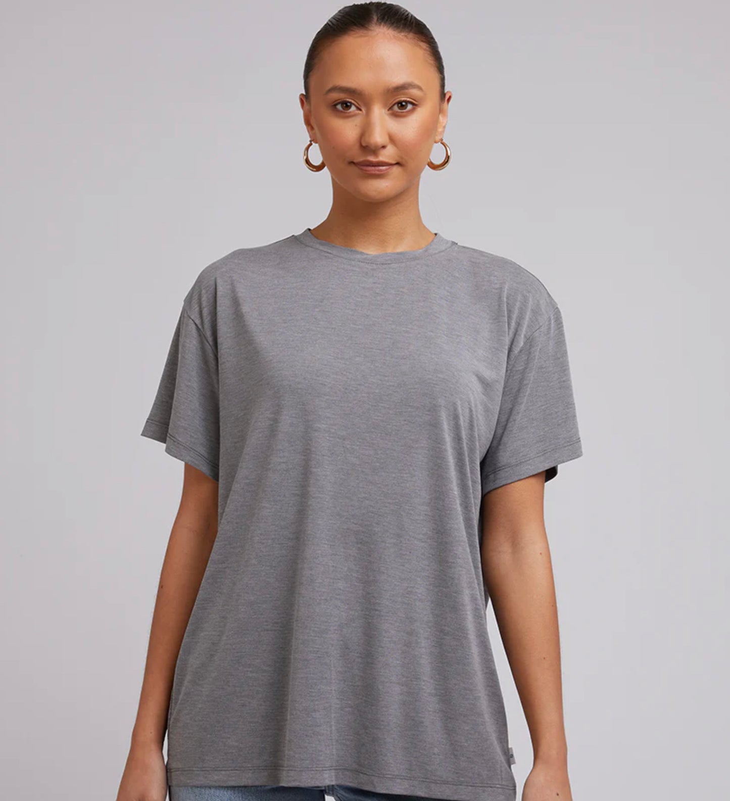 Harper Tee Grey Marle