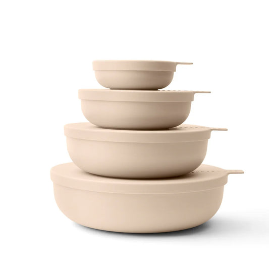 Nesting Bowl 4 Piece Set - Biscotti
