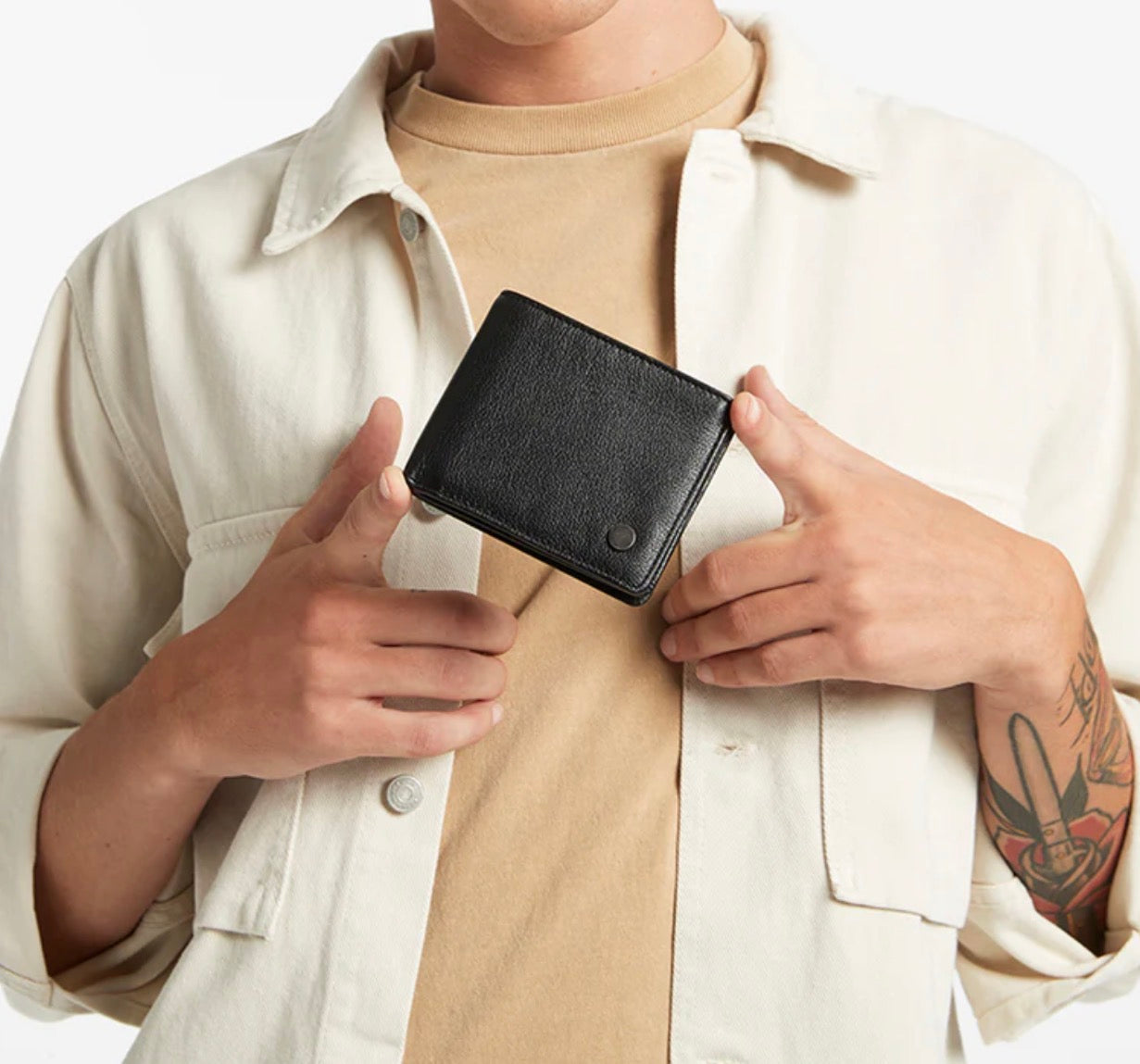 Leonard Men’s Wallet - Black