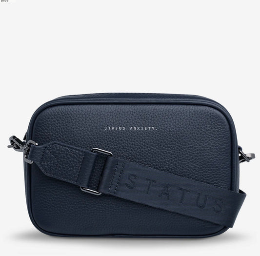 Plunder Bag with Webbed Strap - Midnight Blue