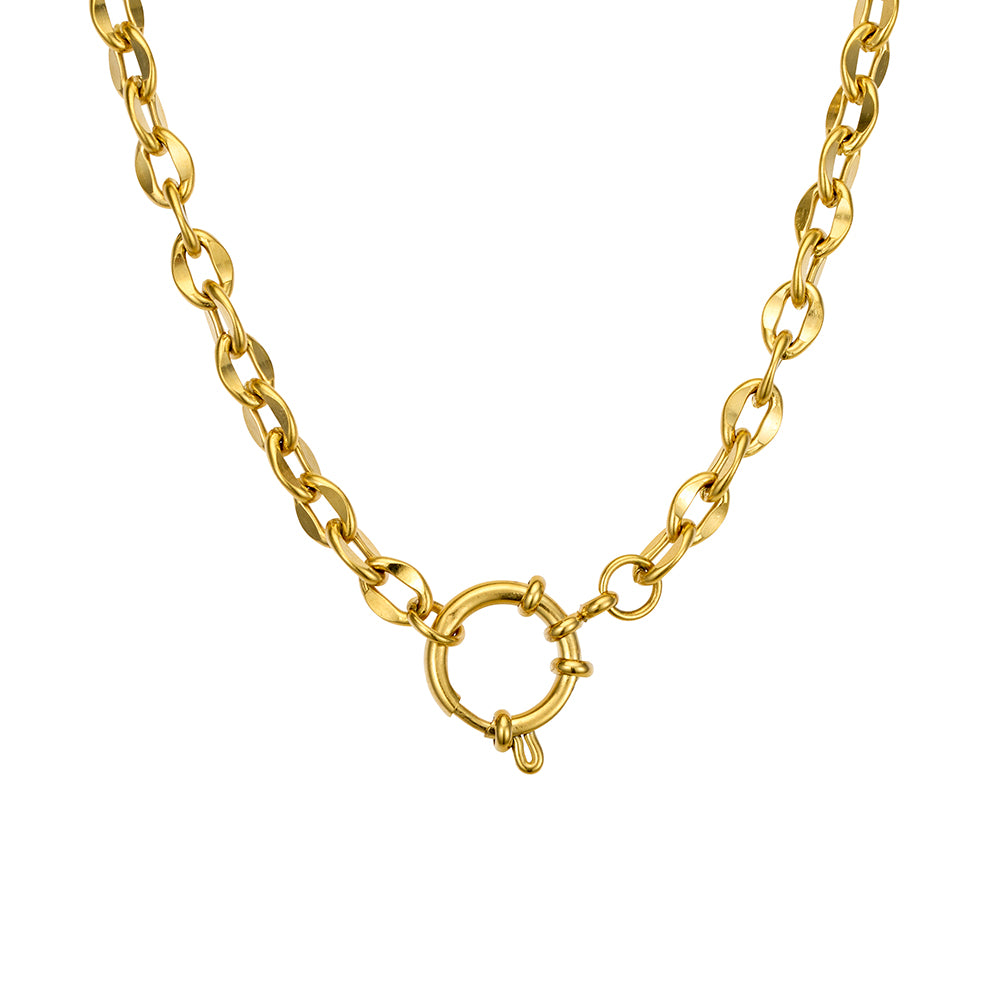 Gold Charm Necklace Chains