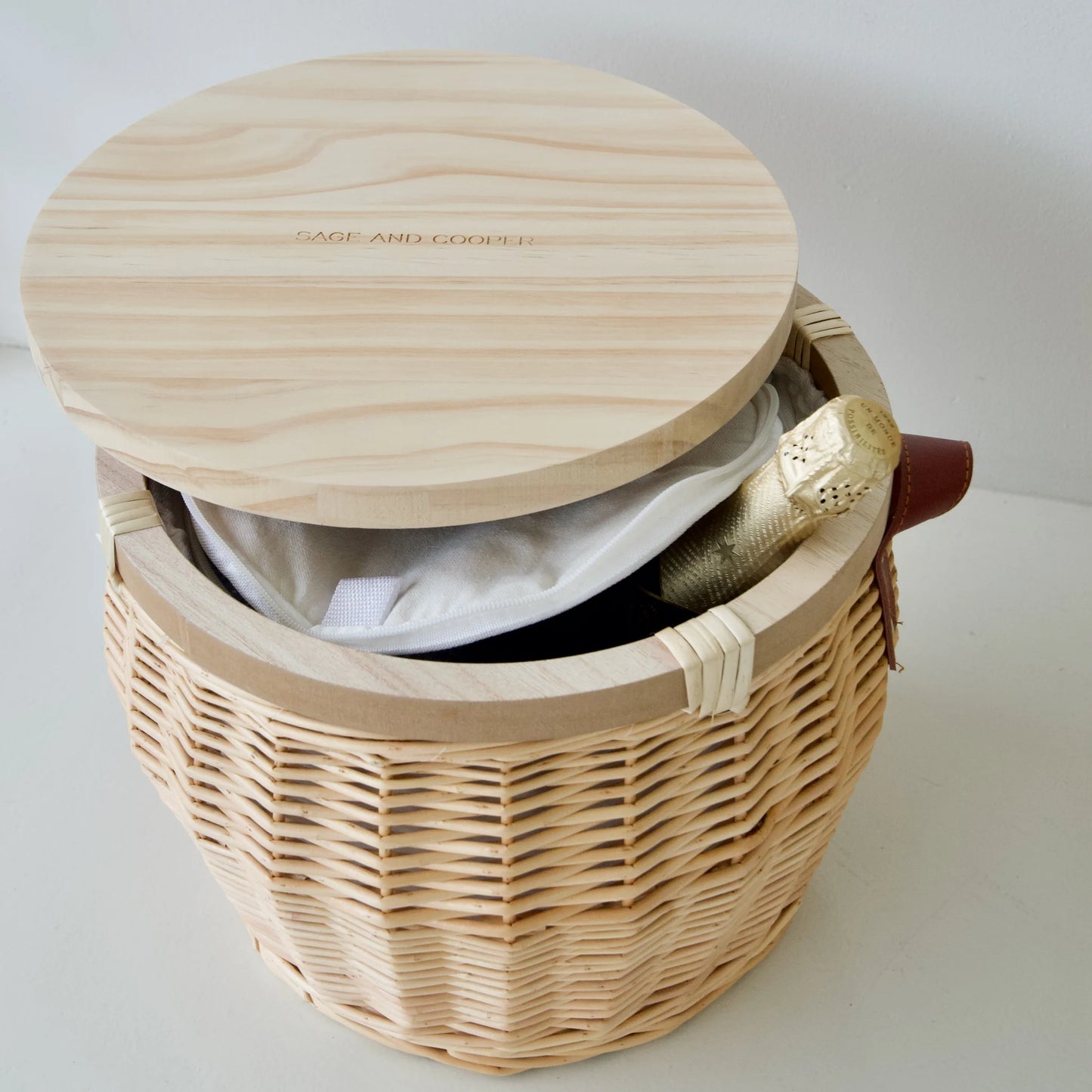 Saint Remy Cooler Basket