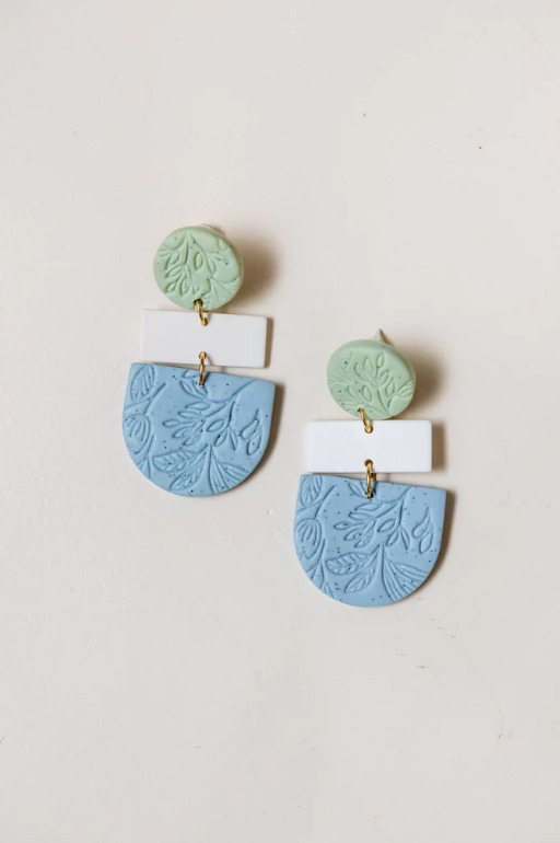 Lalit Earring - Powder Blue