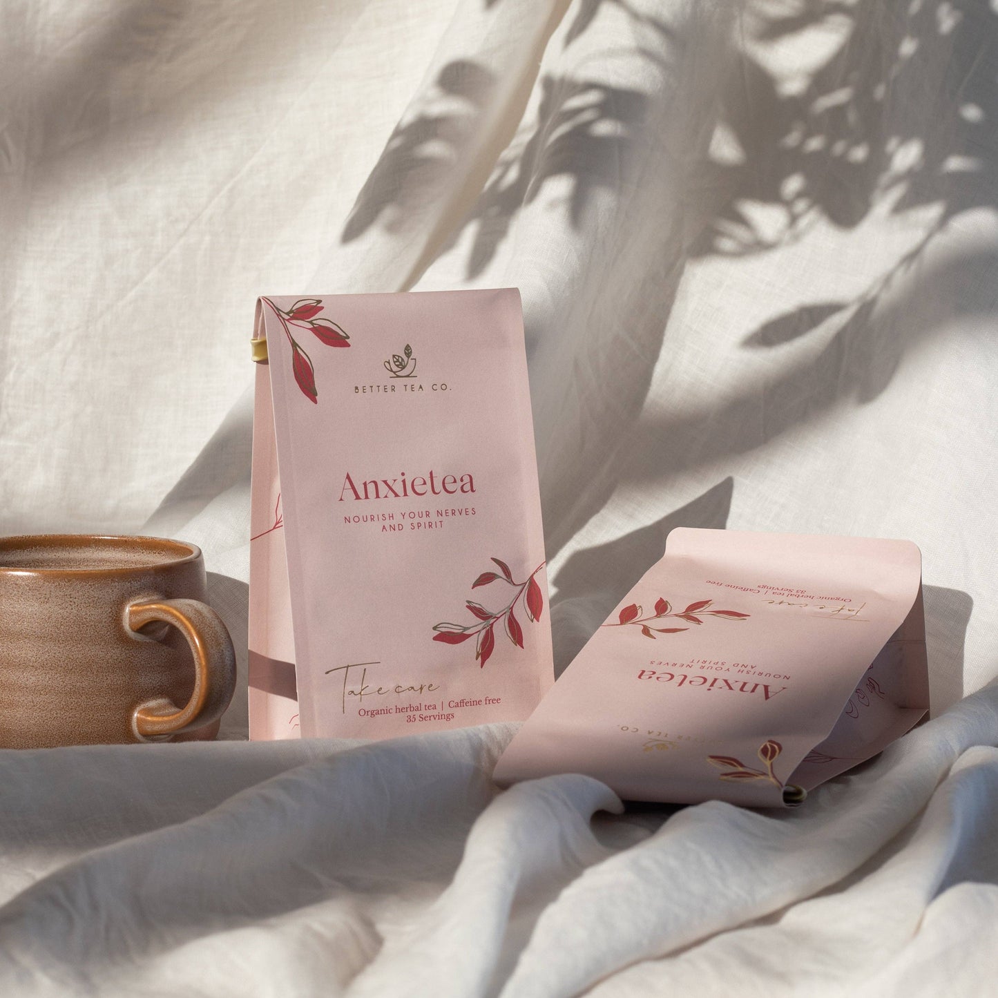 Anxietea Herbal Tea: 60g compostable pouch