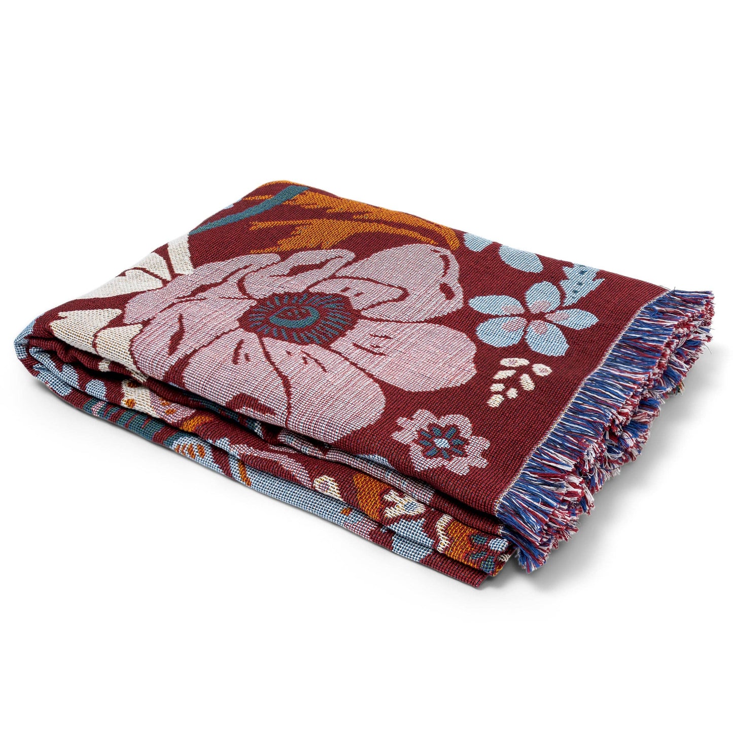 'Magical Mystery' Woven Picnic Rug/Throw: Regular 130x160cm