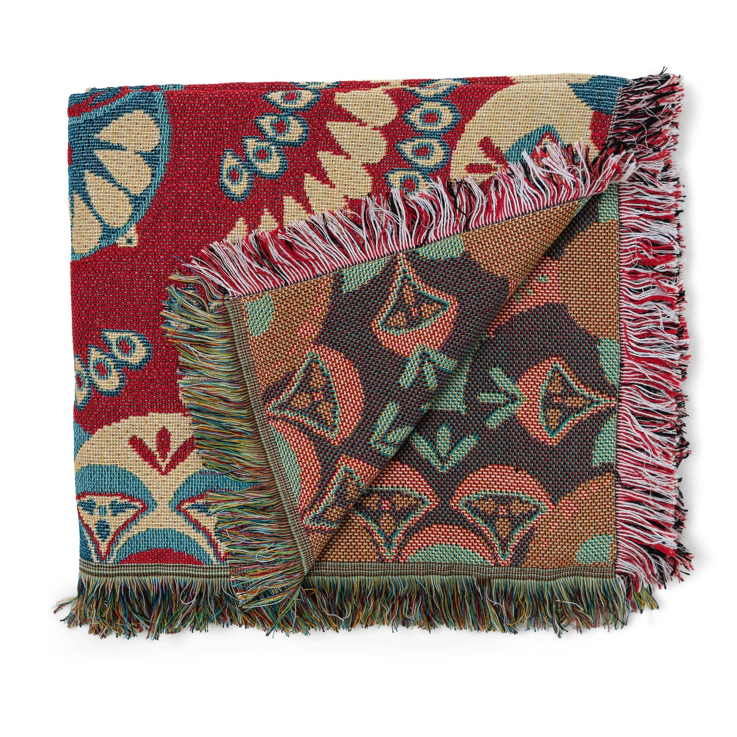 'You'll Be Mine' Woven Picnic Rug/Throw: Regular 130x160cm