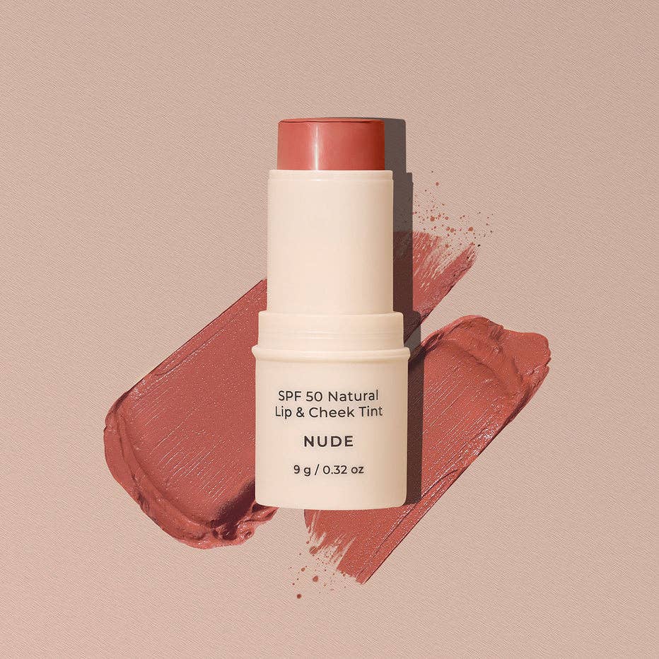 SPF 50 Natural Lip & Cheek Tint: Nude