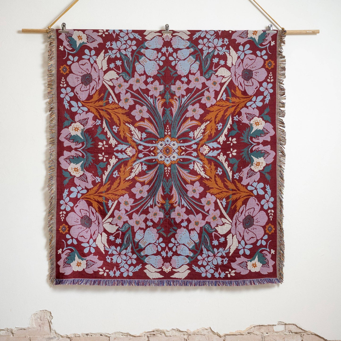 'Magical Mystery' Woven Picnic Rug/Throw: Regular 130x160cm