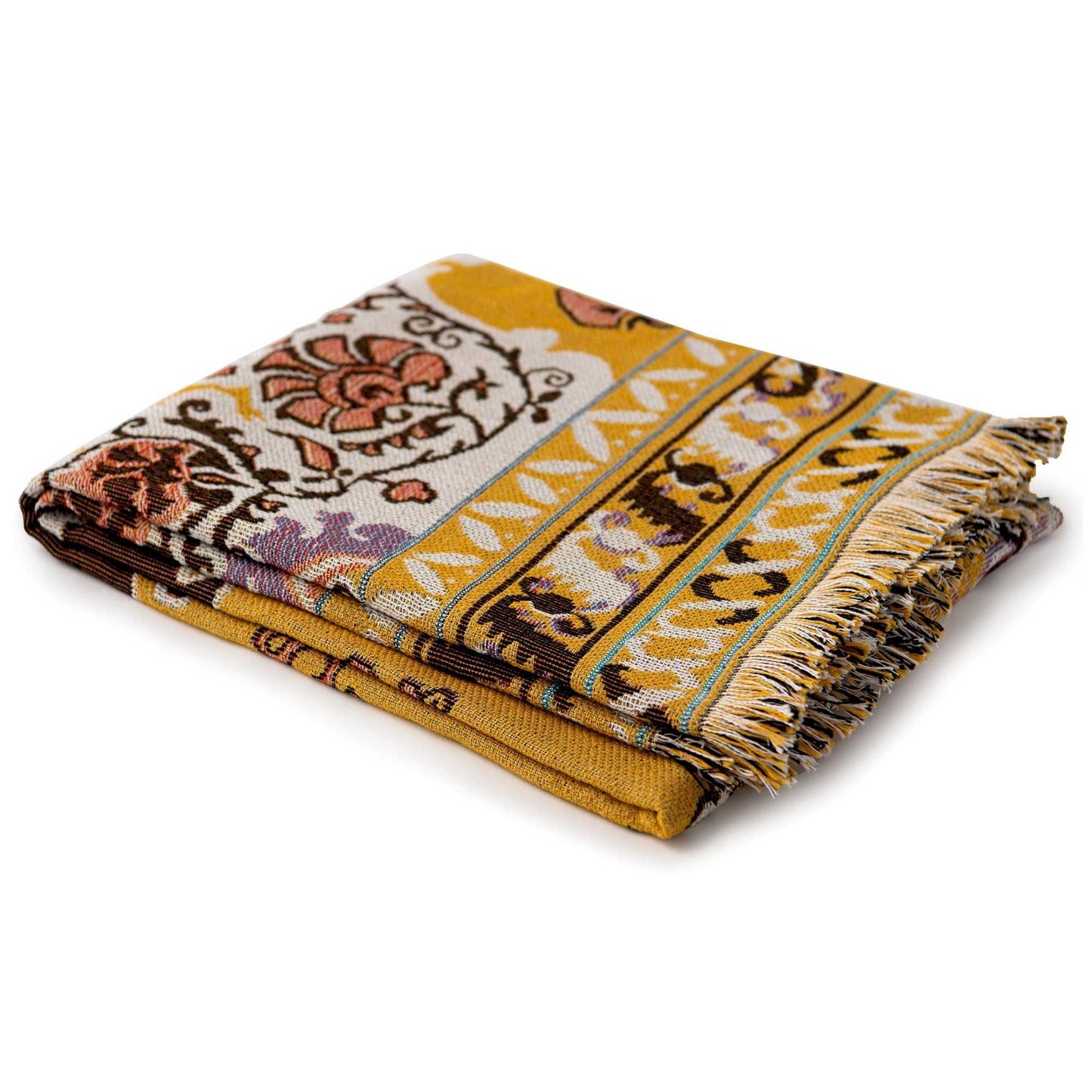 'Here Comes The Sun' Woven Picnic Rug/Throw: Regular 130x160cm