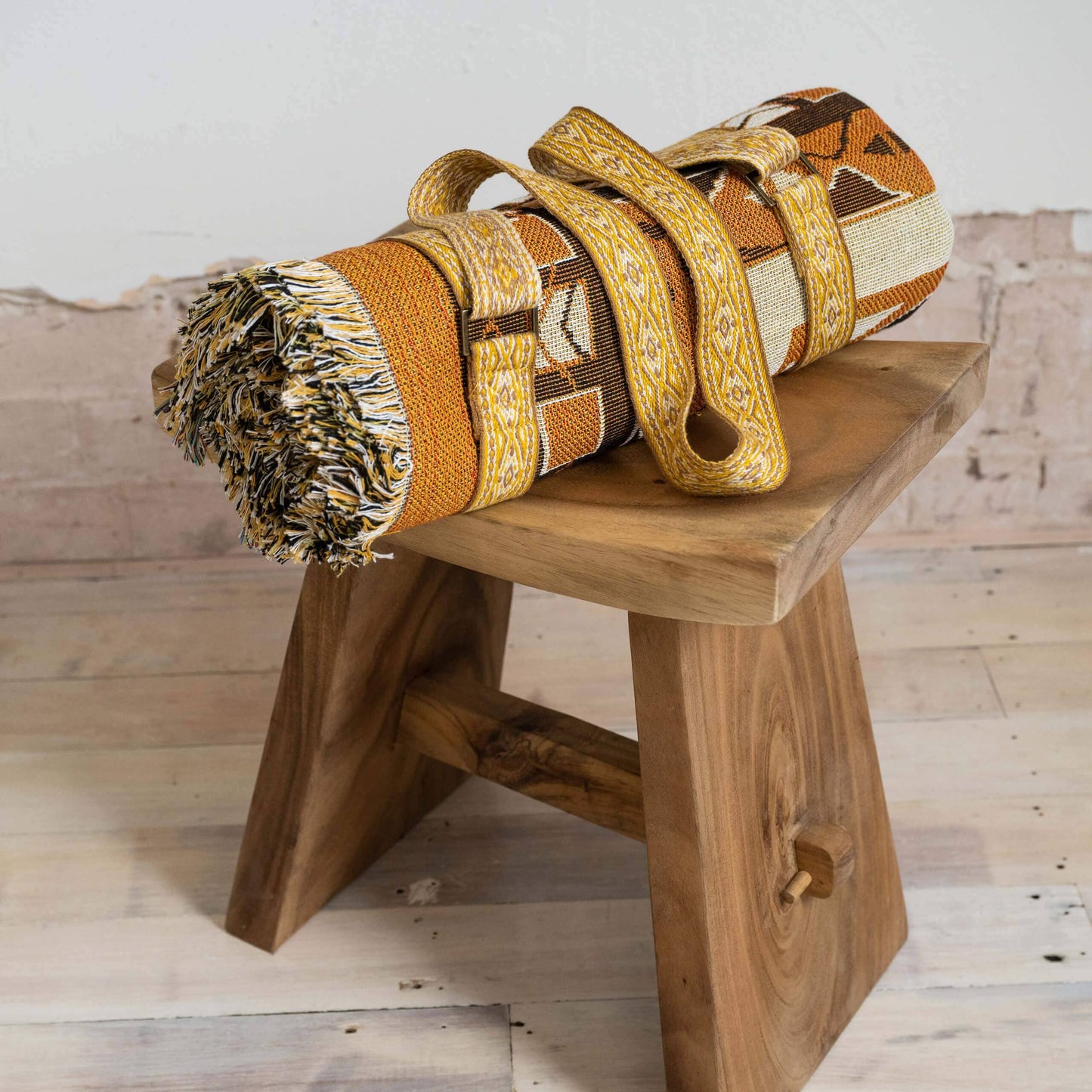 Cotton Carry Strap: Stand By Me - Olive