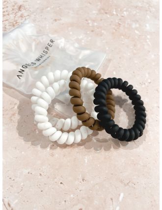 JOANNE HAIR COIL PACK -BLK/WHT