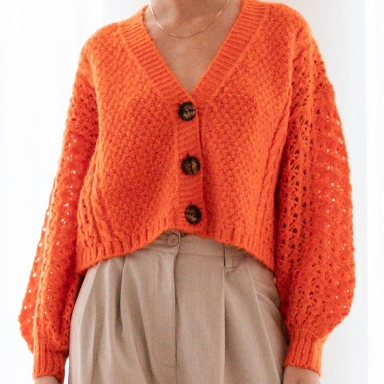 Day Lily Knit Cardigan