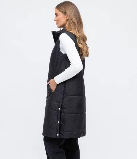 Impressed Puffer Vest