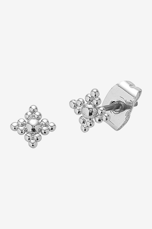 PETITE UNA SILVER EARRING