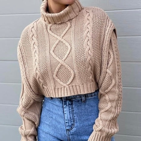 Felicity Crop Knit Top