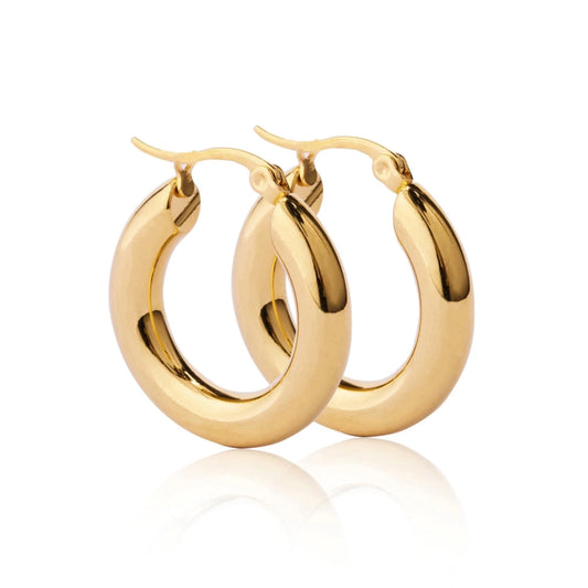 Hustle Hoop Earrings