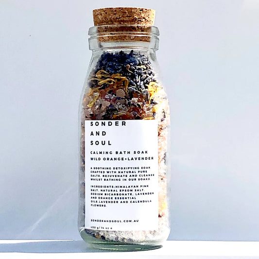 Lavender and Wild Orange Bath Soak