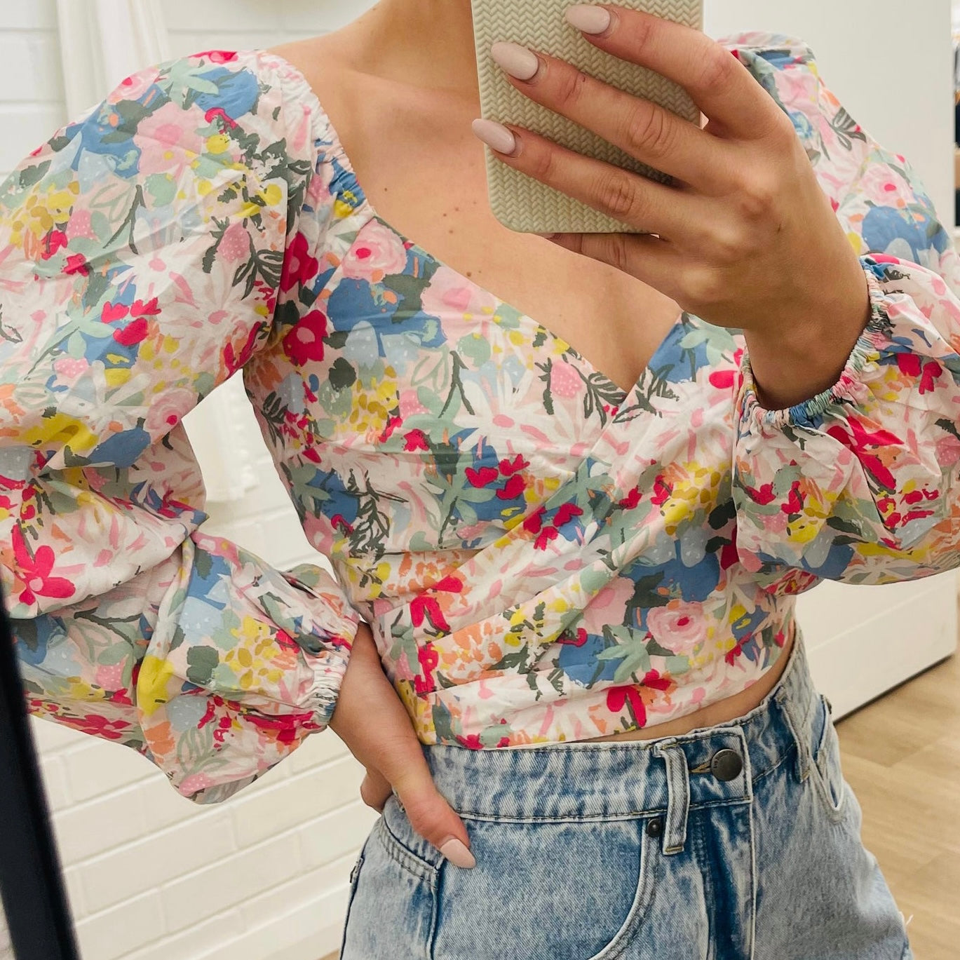 Pastel Gardens Top