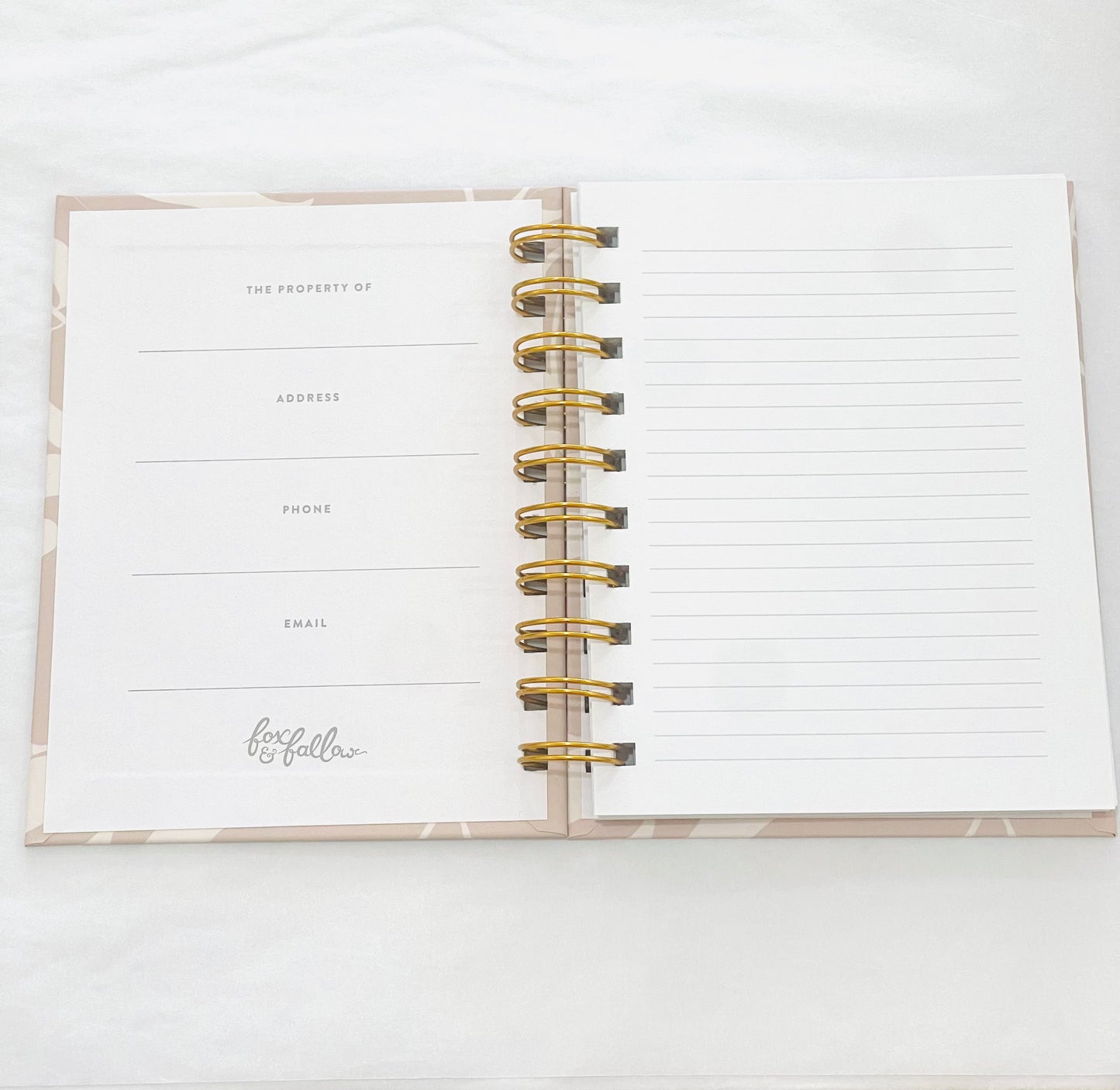 Neutral Mini Spiral Notebook