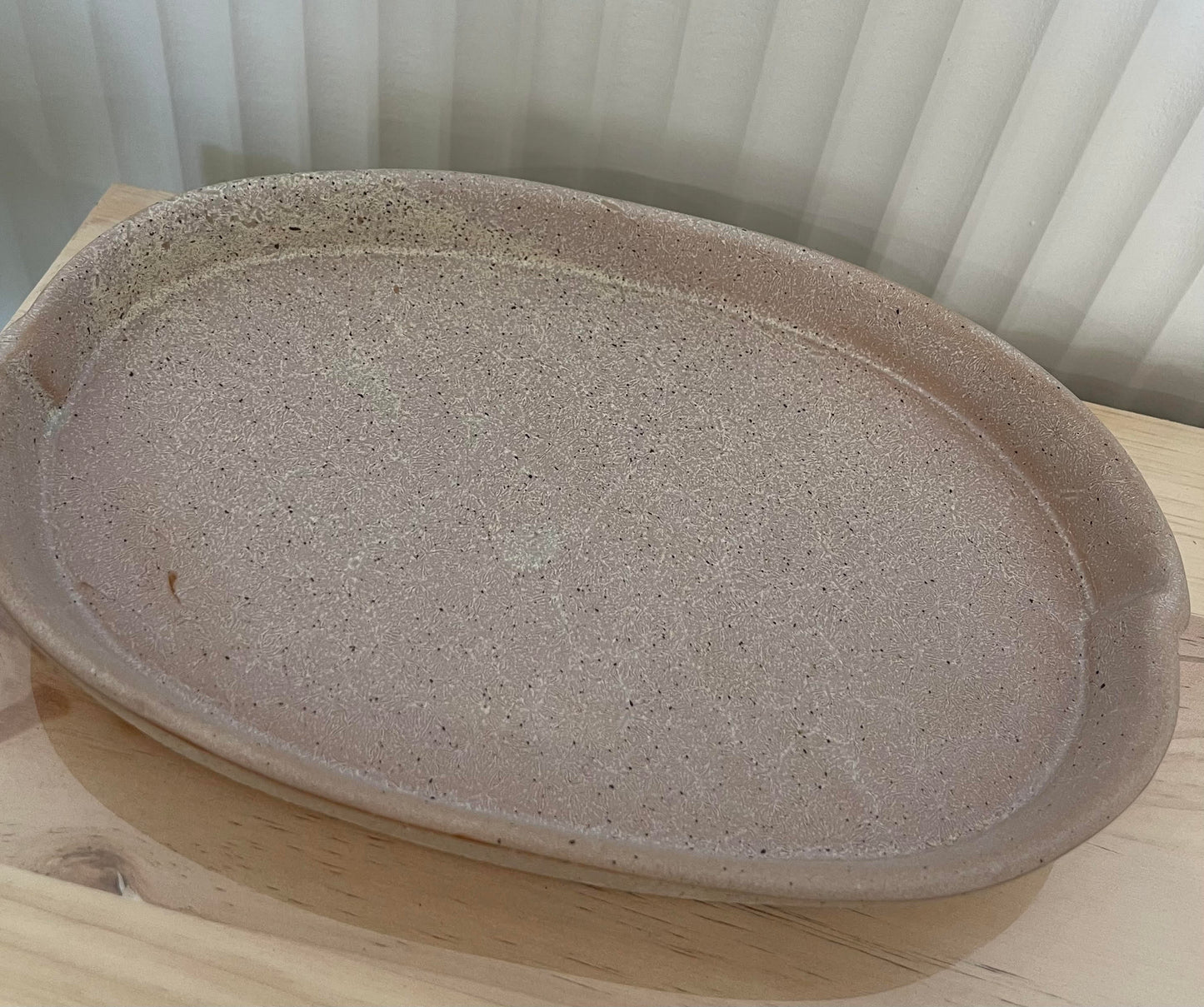 Cora Stone Oval Serving Dish